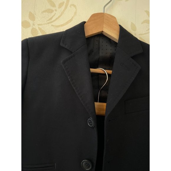 Boys Suit Azzurro Black 2pc Matching Suit Size 6 - Picture 2 of 8